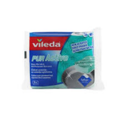 Изображение 116511 Губка Vileda Pur Active для мытья посуды, 2шт/уп-ка
