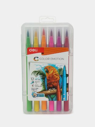 Изображение DELI фломастер 12цв C10304