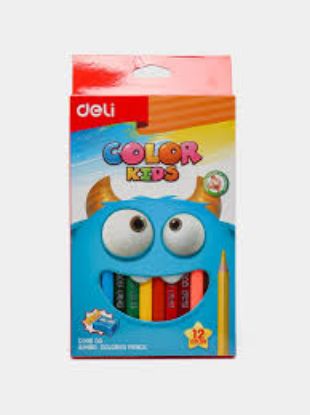 Изображение DELI карандаш цветной 12цв C00600