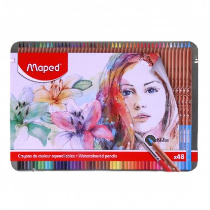 Изображение Карандаши цветные MAPED 48 цветов 832448