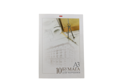 Изображение HATBER Набор бумаги для черчения  Архитектура 10л А3ф