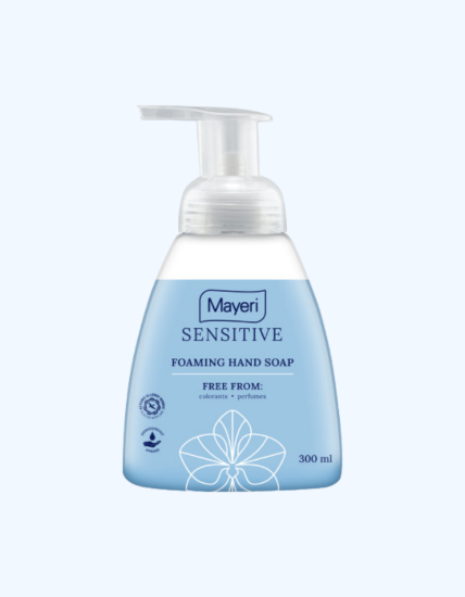 Изображение Mayeri All-Care мыло-пенка Sensitive, 300 мл