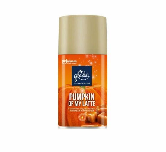Изображение Освежитель воздуха: Glade Аэрозоль сменный баллон LTO "Pumpkin Of my Latte", 269мл/6