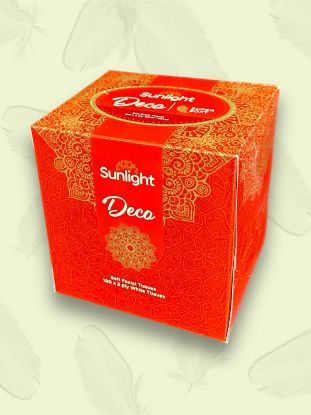 Изображение SUNLIGHT Бумажные салфетки в коробке 100шт
