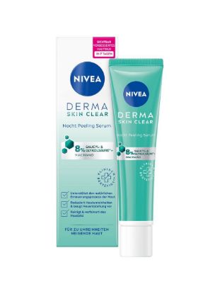 Изображение Nivea химический пилинг для отшелущивания кожи "Derma skin clear" 40мл