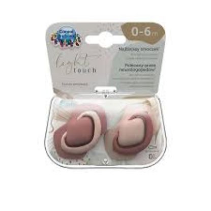 Изображение 22/655_ pin Пустышка силиконовая симметричная (0-6м) PURE COLOR 2 шт.
