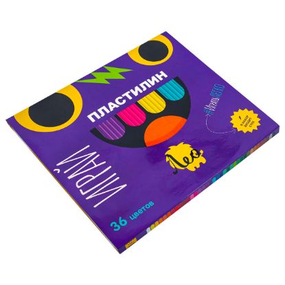 Изображение LEO Пластилин классический 720г 36цв LPMC-0136