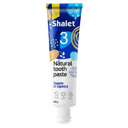 Изображение SHALET Зубная паста защита от кариеса, 90гр (РК)