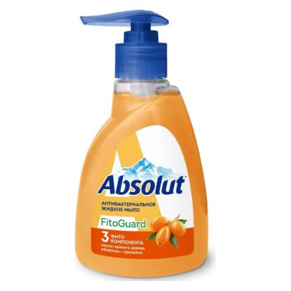 Изображение Мыло туалетное жидкое 'ABSOLUT' FitoGuard облепиха. 250 г