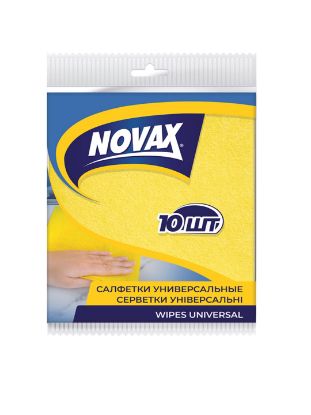 Изображение NOVAX салфетки универсальные 10шт