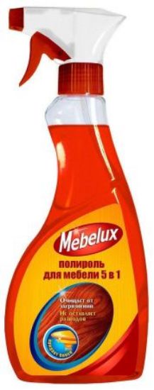 Изображение MEBELUX Полироль для мебель любых поверхностей 500мл. 5в1