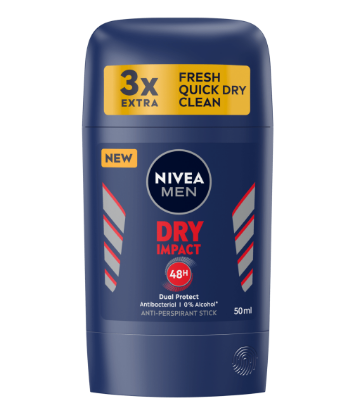 Изображение Nivea Антиперспирант для тела шариковый "Dry Impact" серии "Nivea men" 50 ml
