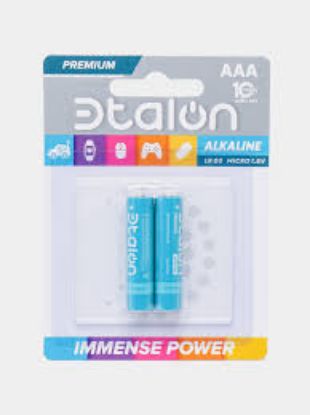 Изображение Батарейка Premium ETALON LR03 (AAA) 2BL