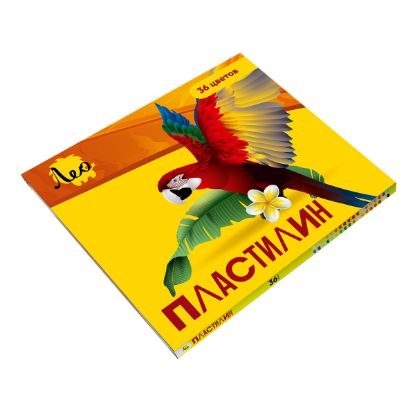 Изображение Пластилин "Лео" "Ярко" Пластилин классический LBMC-0136 720 г  36 цв