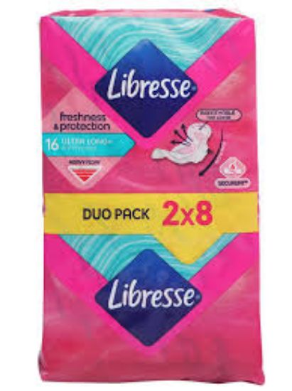 Изображение Гигиенические женские прокладки LIBRESSE Ultra Long w 12x(2x8)p East