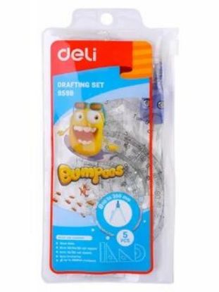Изображение DELI линейка набор 9598