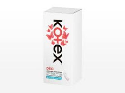 Изображение KOTEX Ежедневные ультратонкие прокладки DEO 20x16