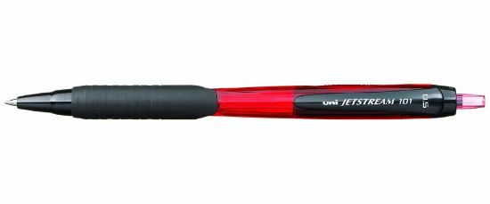 Изображение Ручка гелевая  JETSTREAM син. 101 0.7MM Red