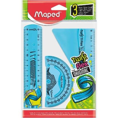 Изображение Линейка MAPED 3 вида TWISTN FLEX 895024