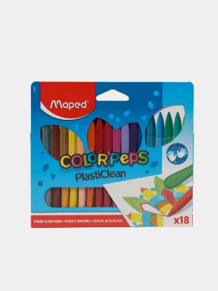 Изображение Карандаши масленные MAPED 18 цветов 862012
