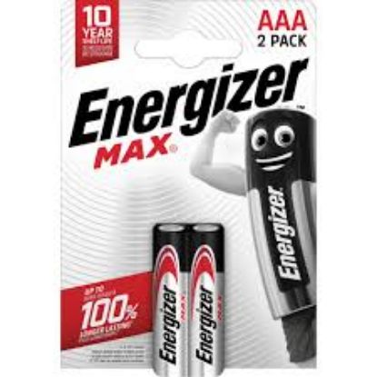 Изображение Energizer батарейки Max E92/AAA 1.5V 2шт