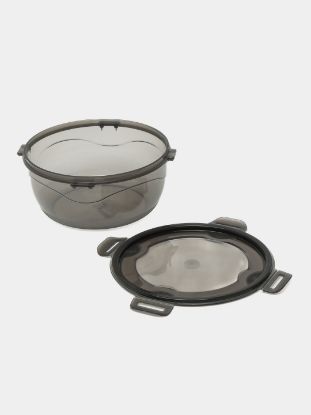 Изображение UCSAN PLASTIK контейнер дымчатого цвета круглый 1,9 л M-1584