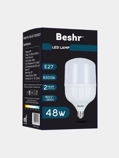Изображение Beshr LED LAMP 6500K E27 48W
