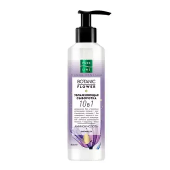 Изображение Крем-флюид для волос PURE LINE 160мл 10в1 ультраукрепление и восстановление с биопротеином