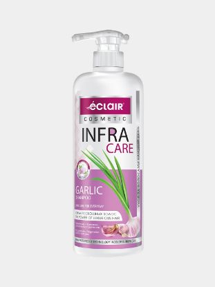 Изображение Шампунь "INFRA CARE" 900 ml Garlic the power of luxurious hair for every day use/ сила роскошных вол
