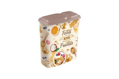 Изображение Емкость для сыпучих  продуктов с декором 2,3л