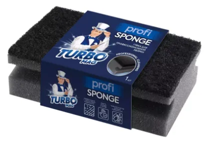 Изображение Губка для профессиональной уборки "TURBOMAG" PROFI, 1шт.