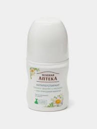 Изображение Зеленая Аптека Антиперспирант Чайное дерево и мелисса, 50 мл
