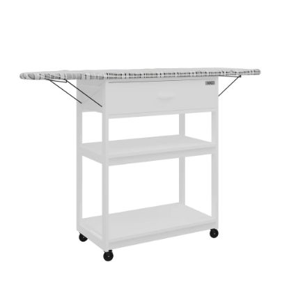 Изображение Гладильная доска складная Quick 70x35x90 крашенный (белый)