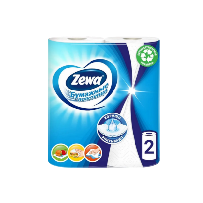 Изображение Бумажное полотенце ZEWA Standard HHT 2ply 12/2R 45sh FSC