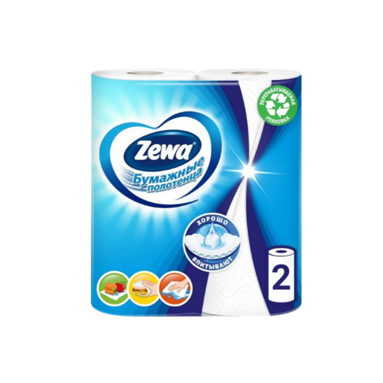 Изображение Бумажное полотенце ZEWA Standard HHT 2ply 12/2R 45sh FSC