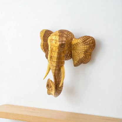 Изображение Слон настенный ELEPHANT HEAD K