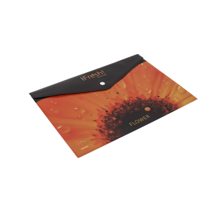 Изображение HD Папка-конверт Пластиковая на кнопке А4 -IFRESH- AKk4_11260