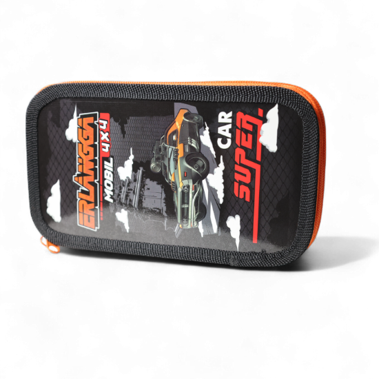 Изображение Пенал двухсекционный большой тканевый торец 190/105 (30) ПО-090-ТУРБОАВТО