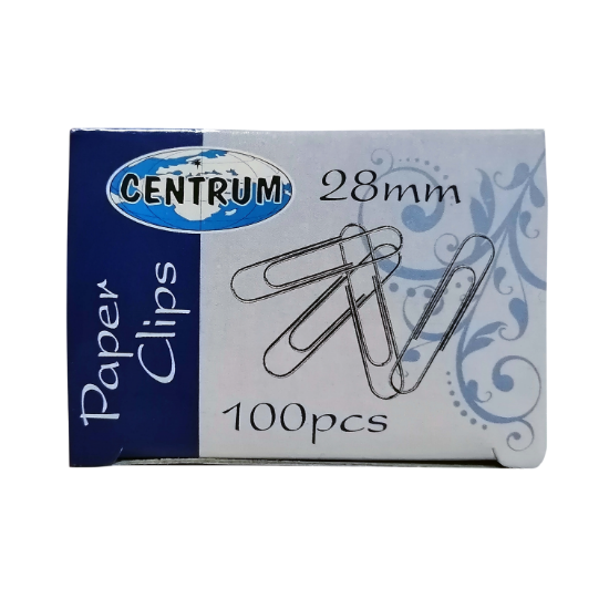 Изображение CENTRUM Скрепки 28мм 100шт 80765