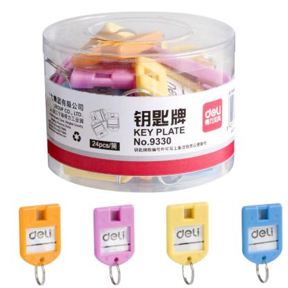 Изображение DELI Брелок для ключей 24шт. 9330