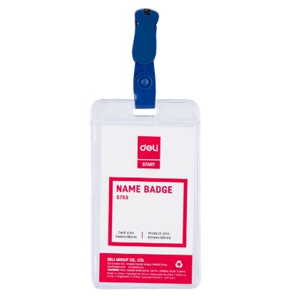 Изображение DELI Бейджик 54X90 50шт. 5753