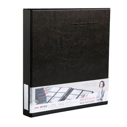 Изображение DELI визитница чёрная 5797