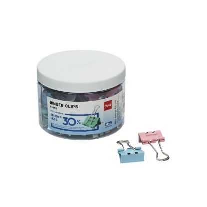 Изображение DELI зажим с легким нажатием 25 мм 48 шт 8554S