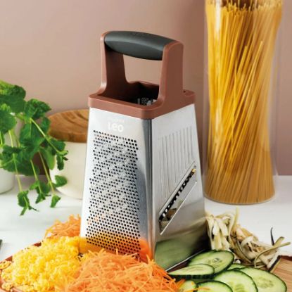 Изображение BERGHOFF терка 4-х сторонняя металл 3950200