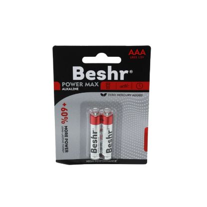 Изображение Батарейка BESHR POWER MAX 2B AAA