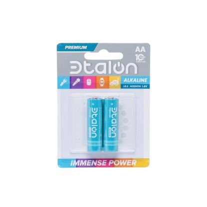 Изображение Батарейка Premium ETALON LR6 (AA) 2BL