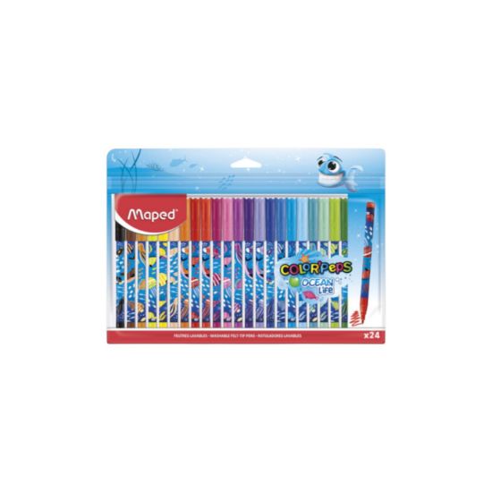 Изображение MAPED Фломастер 24цв 845703