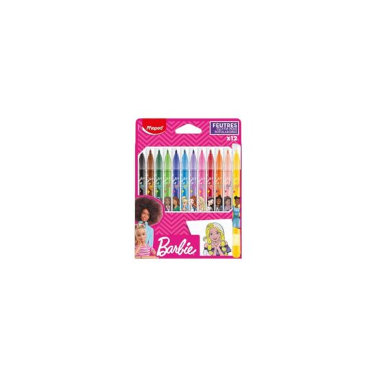 Изображение Фломастер BARBIE X12 CARDBOARD BOX MAPED 845418