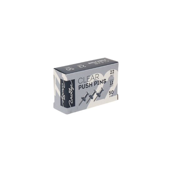 Изображение GLOBUS Кнопки прозрачные 50шт КС-50П