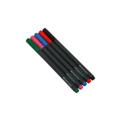 Изображение FABER-CASTELL Фетровая ручка 5цв 5020151604000